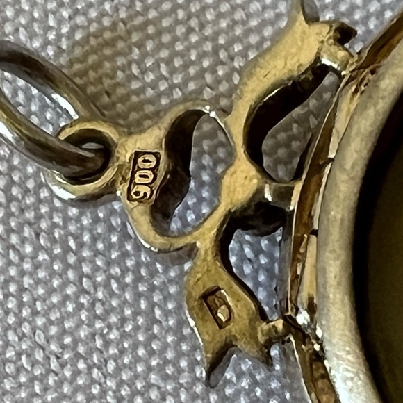 Antique Edwardian 900 Silver Double Side Portrait Locket Pendant - Picture 16 of 16